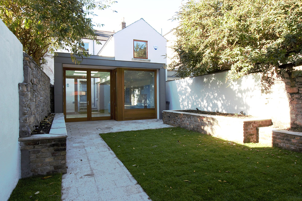 keller architects D2 period house extension and garden